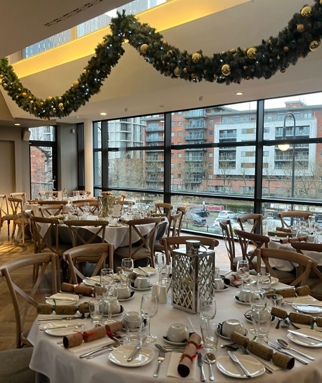 festive private dining manchester
